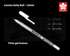 Caneta Gel SAKURA Gelly Roll 1,0mm Grossa Tinta Branca - XPGB10 - comprar online