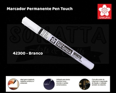Marcador Artístico Permanente SAKURA Pen Touch 42300 - Branco