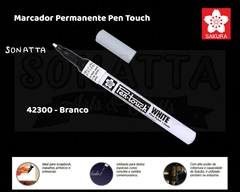 Marcador Artístico Permanente SAKURA Pen Touch 42300 - Branco - comprar online