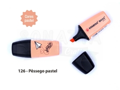 Marcador de Texto STABILO Boss Mini Pastellove - Pêssego Pastel 126