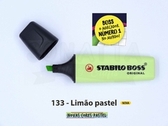 Marcador de Texto STABILO Boss Pastel - Limão 133