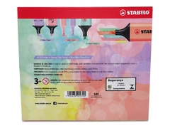 Kit Marcador de Texto STABILO Boss Pastel + Mini Pastellove + Swing Cool Pastel com 12 un - comprar online