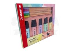 Kit Pastel Collection STABILO (5 Boss + 5 Point 88) com 10 un