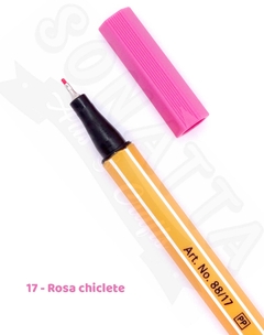 Caneta STABILO Point 88 - Rosa Chiclete 17 - comprar online