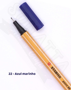 Caneta STABILO Point 88 - Azul Marinho 22 - comprar online