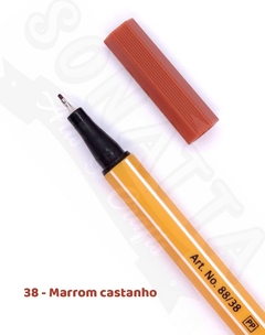 Caneta STABILO Point 88 - Marrom Castanho 38 - comprar online