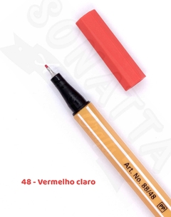Caneta STABILO Point 88 - Vermelho Claro 48 - comprar online