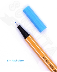 Caneta STABILO Point 88 - Azul Claro 57 - comprar online