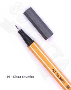Caneta STABILO Point 88 - Cinza Chumbo 97 - comprar online