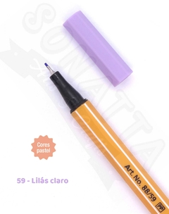 Caneta STABILO Point 88 Pastel - Lilás Claro 59 - comprar online