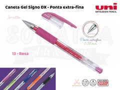 Caneta Uni-ball Signo DX 0,38mm UM-151 - Rosa 13 - comprar online
