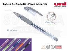 Caneta Uni-ball Signo DX 0,38mm UM-151 - Cinza 23 - comprar online