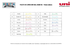 Caneta Uni-ball Signo DX 0,38mm UM-151 - Rosa 13 - Sonatta Arts & Crafts