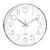 Reloj plata 30 cm - comprar online