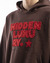 HOODIE BROWN HIID - online store