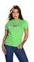 CAMISETA FEM - VERDE BORDADA