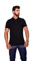 CAMISETA MASCULINA NFR - GOLA POLO PRETA BORDADA