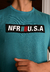 CAMISETA MASCULINA NFR - AZUL PETRÓLEO BORDADA - comprar online