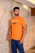 CAMISETA MASCULINA NFR LARANJADA BORDADA - NFR The Brand