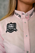 CAMISA FEMININA NFR - BORDADA ROSA CLARO - comprar online