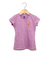 Camiseta Feminina Estonada Lilás PEACE LOK