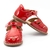 Mini Sandália Fanie Verniz Vermelha na internet