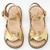 Mini Sandália Babi Dourada - comprar online