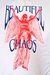 Camiseta Unissex Beautiful Chaos - Branco - comprar online