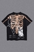 Camiseta esqueleto tiedye factoria