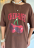 T-shirt Over Cherries - comprar online