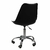Kit 04 Cadeiras Office Base Cromada Giratória Saarinen - loja online