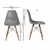 Kit 2 Cadeiras Eiffel Saarinen Wood Pés de Madeira - loja online