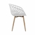 Kit 5 Cadeiras Clarice Nest Wood Com Apoio de Braço - comprar online