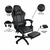 Kit 2 Cadeiras Gamer Stillus Ergonômica com Apoio Para os Pés - Oficial