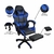 Kit 2 Cadeiras Gamer Stillus Ergonômica com Apoio Para os Pés