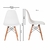 Kit 2 Cadeiras Eiffel Saarinen Wood Pés de Madeira - loja online