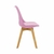 Imagem do Kit 4 Cadeiras Saarinen Wood Com Estofamento Várias Cores