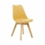 Imagem do Kit 2 Cadeiras Saarinen Wood Com Estofamento Várias Cores