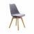 Imagem do Kit 4 Cadeiras Saarinen Wood Com Estofamento Várias Cores