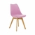 Cadeira Saarinen Wood Com Estofamento E Pés de Madeira - comprar online