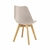 Kit 2 Cadeiras Saarinen Wood Com Estofamento Várias Cores - Oficial