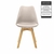 Kit 4 Cadeiras Saarinen Wood Com Estofamento Várias Cores - loja online