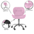 Kit 6 Cadeiras Office Eiffel Slim Ajustável Base Giratória - comprar online