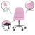 Cadeira Office Eiffel Botonê Ajustável Base Giratória - comprar online