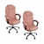 Kit 2 Cadeiras De Escritório Presidente Reclinável - comprar online