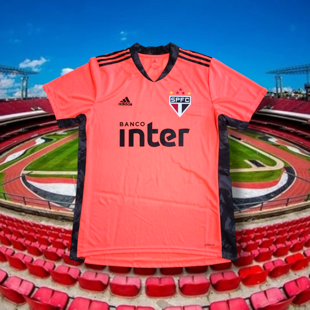 GG Camisa Goleiro Sao Paulo Adidas Banco Inter 2021 Laranja 1