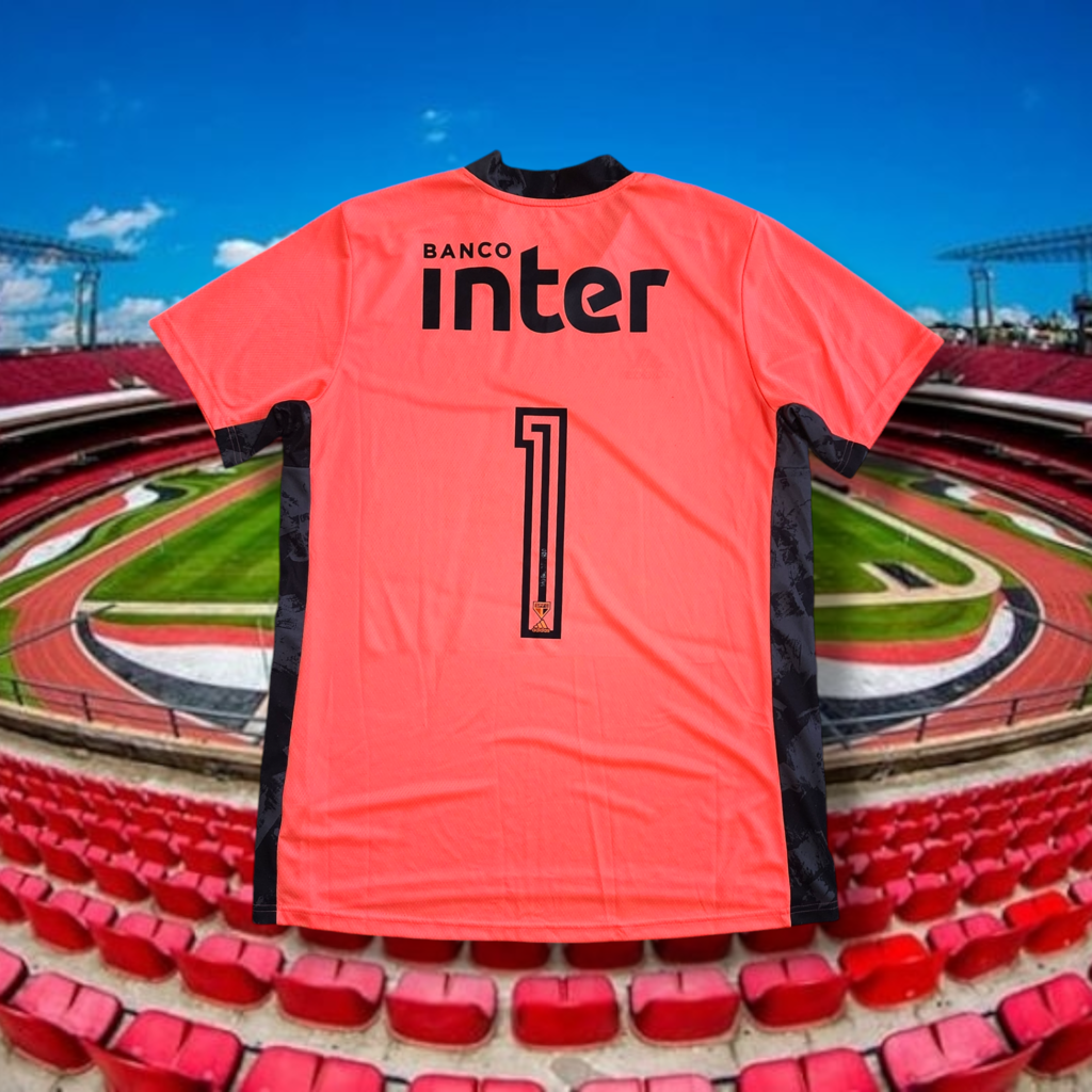 GG Camisa Goleiro Sao Paulo Adidas Banco Inter 2021 Laranja 1