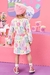 Vestido Infantil Kukie Gatinho com Pochete - comprar online