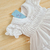 Vestido Festa Batizado Pérolas Gominhos Maitê - Branco - comprar online
