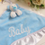 Naninha Cetim Urso Baby - Azul - Zip Toys - comprar online
